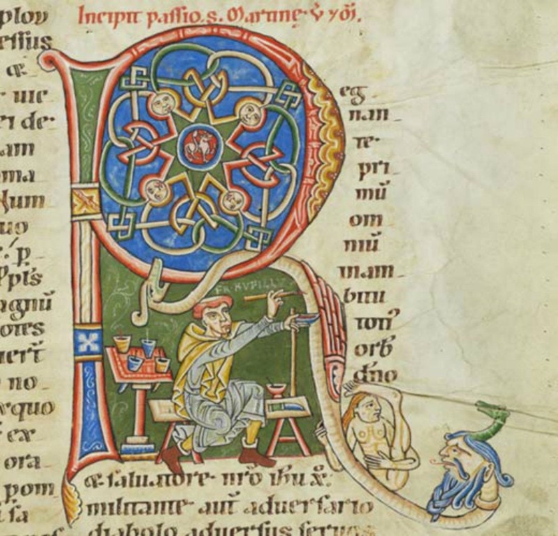 Medieval Illuminated Manuscripts III - Cross Stitch Pattern