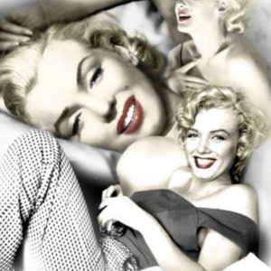 Marilyn Monroe IV - Cross stitch pattern, pdf format, Delivered by email, Marilyn Monroe cross stitch, Black and White cross stitch