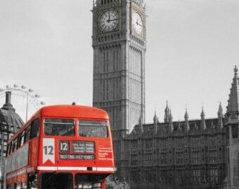 London - Cross stitch pattern pdf format