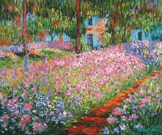 The artist's garden at giverny online