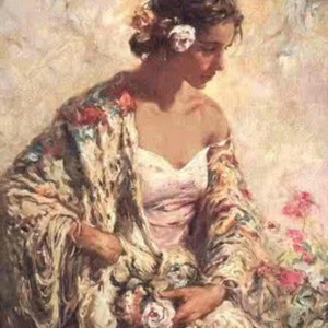 Belleza - Kreuzstich Stickmuster, PDF-Format, per E-Mail geliefert, Jose Royo, Art Kreuzstich