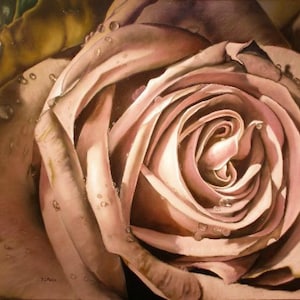 Antique Violet Rose - Kruissteekpatroon, pdf-formaat, bezorgd per e-mail, kruissteek bloemen, kruissteek bloemen