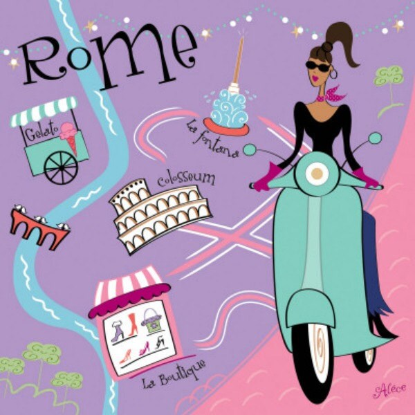Rome Cross stitch pattern pdf format Etsy