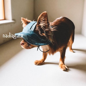 Adjustable Pet Sun Hat: Soft Fabric Cat & Kitten Cap