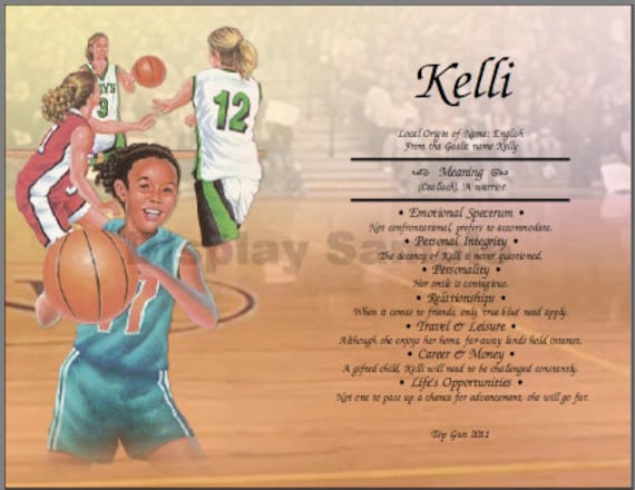 Basketball Personalized Name Meaning Basketball Player Name Meaning