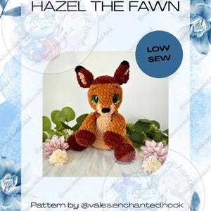 Hazel the Fawn - Amigurumi-mönster - Fawn Amigurumi - mönster Fawn