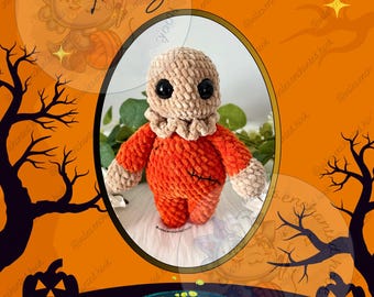 Bogle de vogelverschrikker-amigurumipatroon-vogelverschrikker Amigurumi-patroon vogelverschrikker