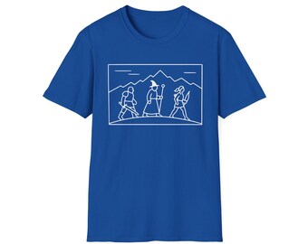 Hero March - Minimalist Fantasy T-Shirt for Tabletop Gamers