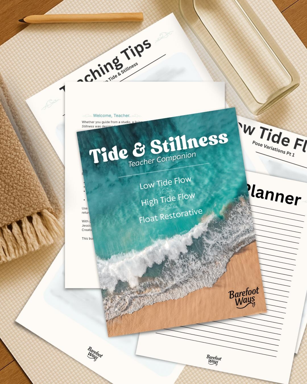 Tide & Stillness Teacher Companion | Class Planning Tool for Yoga ...