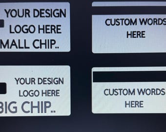 custom card decals