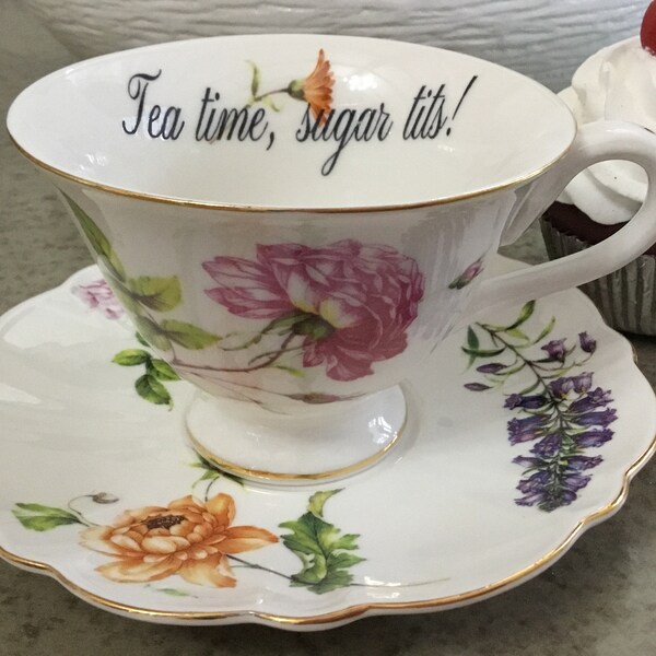 Insult Teacup Etsy