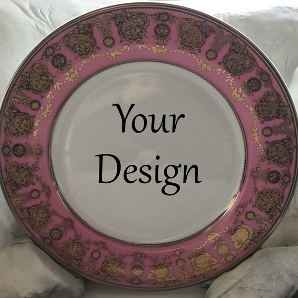 Custom Dinner Plates Etsy