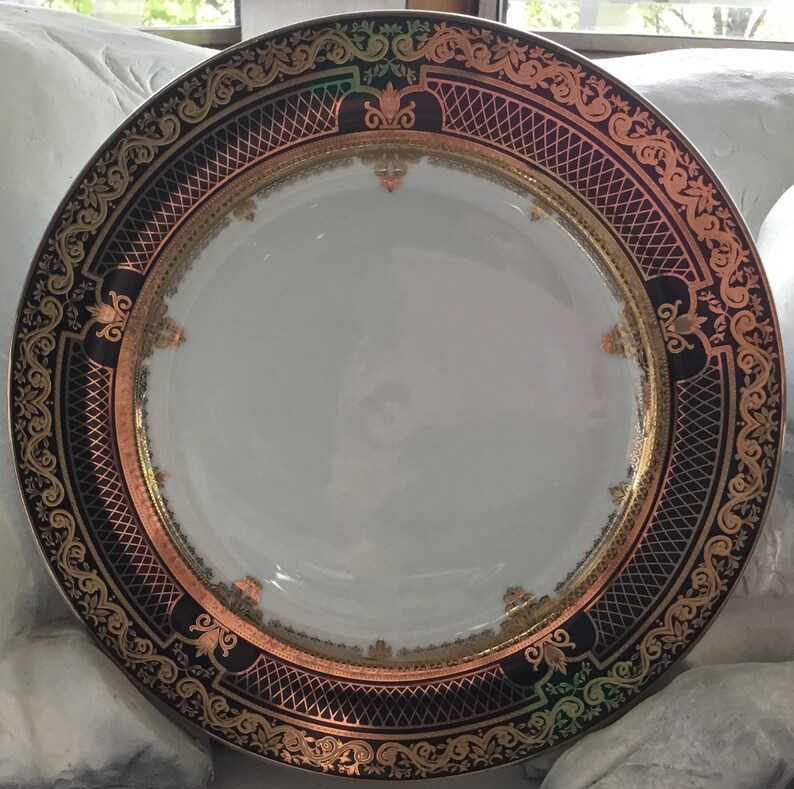 Stunning Raised Black and Gold Custom Plate Durable & Etsy