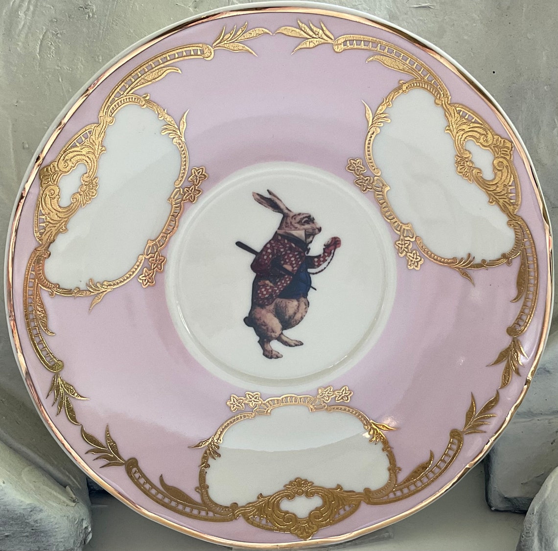 FREE Shippingalice in Wonderland Teacup and Saucer Set 8 OZ Etsy