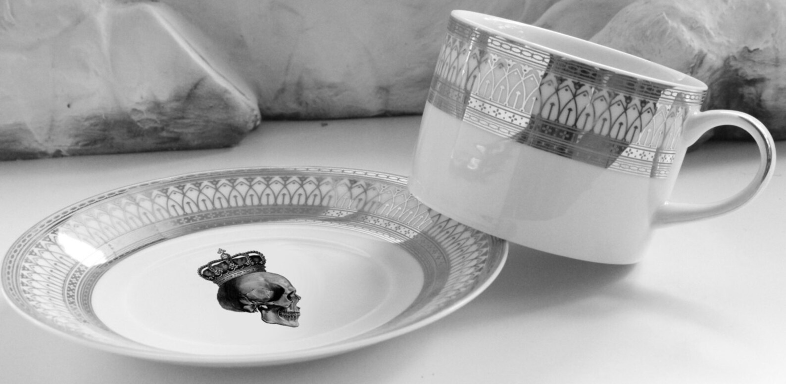 Silver Skull Dishes Foodsafe Dinnerware Skull Plates Goth Etsy