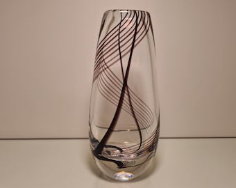 Vicke Lindstrand for Kosta Vase – Signed “Kosta LH 1403” – Swedish Art Glass