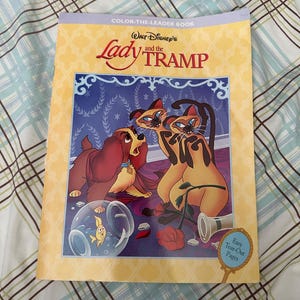 lady and the tramp color the leader book