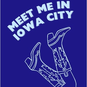 University of Iowa custom dorm prints
