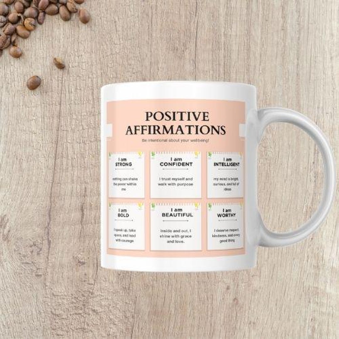 Positive Affirmation – Printable Motivational Quotes for Confidence and ...