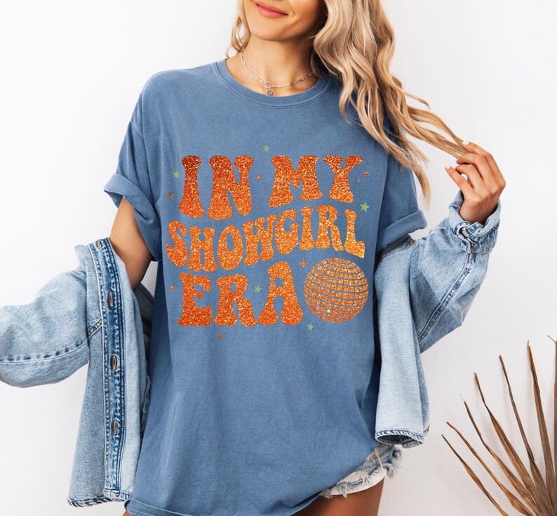 Showgirl Era oversized Crop Tee main image 0