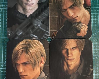 Resident Evil Leon Kennedy Holographic Photocard Set (1/2)