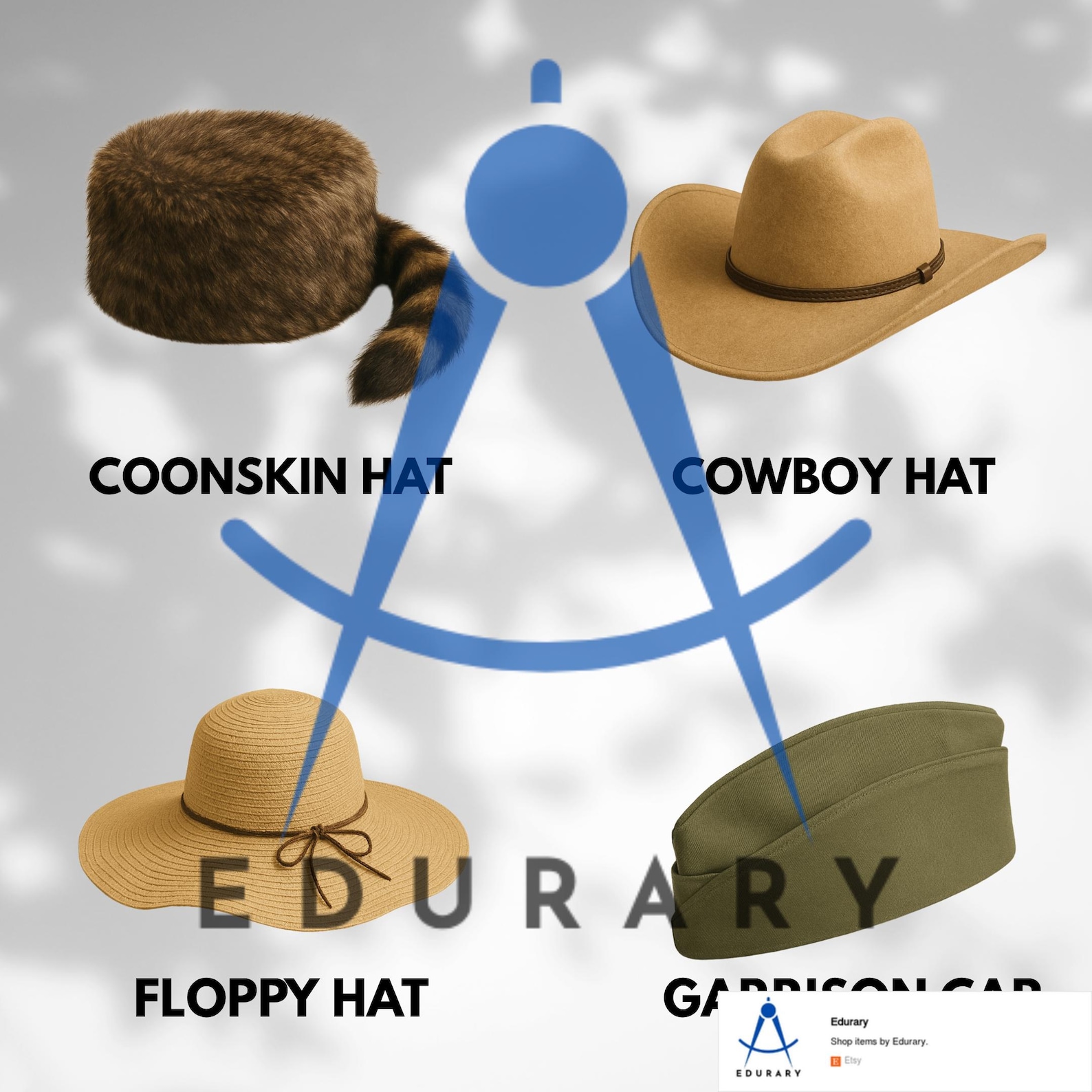 Hat Types Illustrated Guide – Fashion Chart | 30+ Hats PDF - PNG - SVG ...
