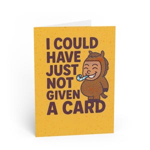 Funny Greeting Cards for Gift, Humorous Card, Fun Celebration Card, Unique Gift, Milestone Birthday Card