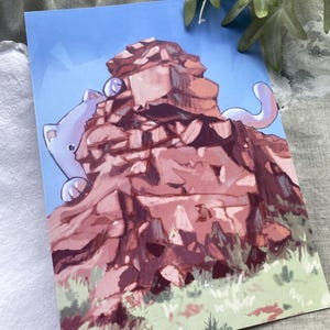 Giant cat illustration