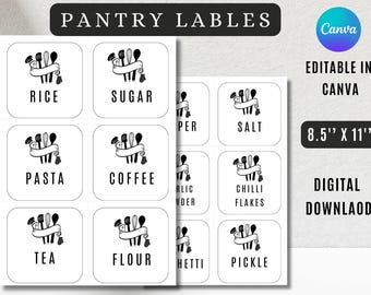 Jar Label Template, Wrap Around Ingredients Label,Minimalist Esthetician Small Business Product Label, Printable Editable