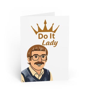 Do It Lady | Chit Birthday Card | Do It Lady Greeting Card