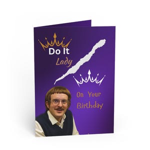 Do It Lady | Chit Birthday Card | Do It Lady Greeting Card