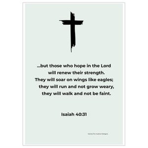 Prayer for Strength and Courage Card | When You feel Weak and Afraid | Encouragement for Hard Times | Faith Support Gift imagem 7