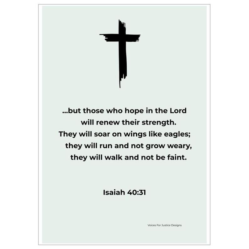 Prayer for Strength and Courage Card | When You feel Weak and Afraid | Encouragement for Hard Times | Faith Support Gift imagem 7