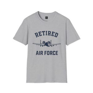 Air Force Retired T-Shirt for Veterans, Military Tee, Patriotic Shirt, Armed Forces Gift, USAF Apparel