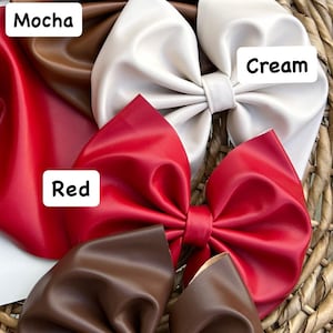 Leather Bows