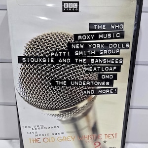The Old Grey Whistle Test Vol 2 DVD BBC The Who Meat Loaf Patti Smith-New Sealed