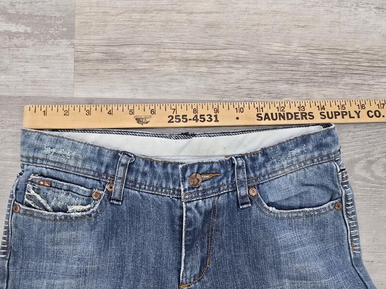 Joe's Jeans The Taylor Wide Leg Pants 26 J00164 High Rise Y2K Retro Denim EUC image 4