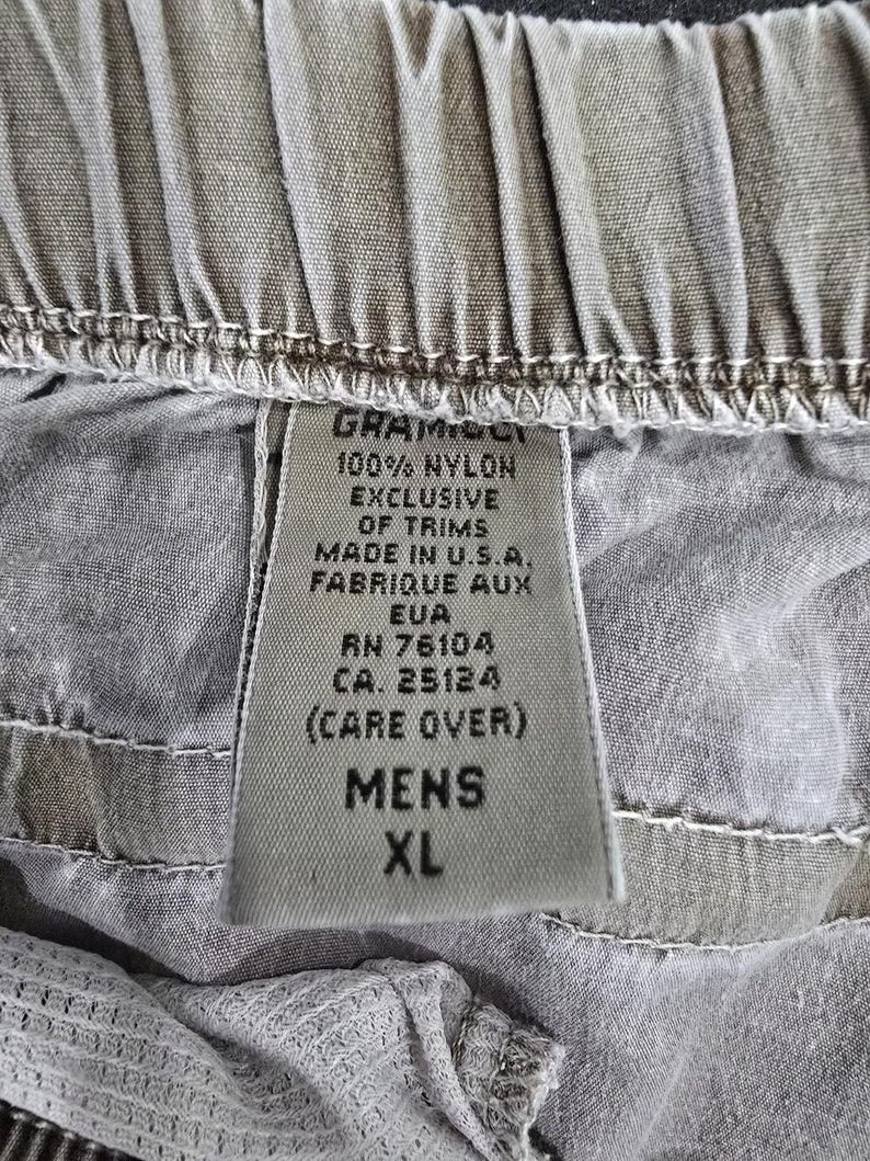 Vintage Gramicci Nylon Hiking Pants – Made in USA, Men's XL, 90s Gorpcore image 8