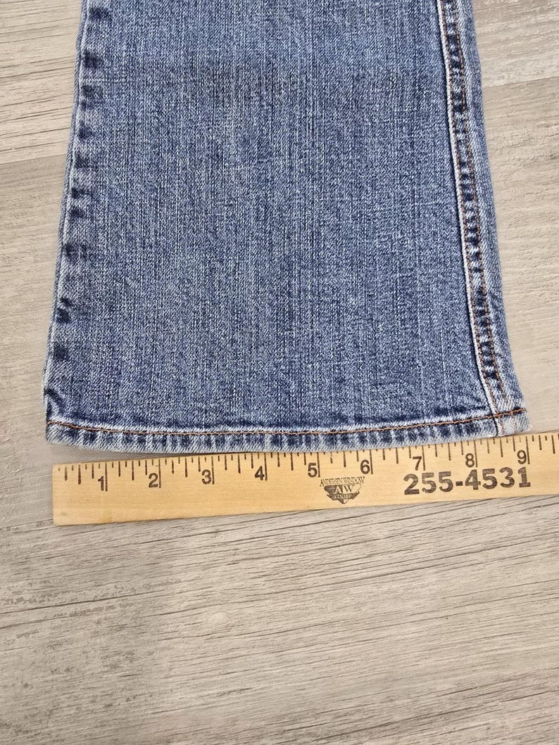 7 For All Mankind A-Pocket Bootcut Jeans Women's 27 Style U130055U Y2K Vintage image 6