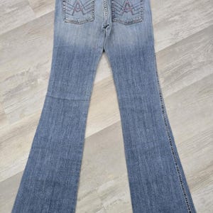 7 For All Mankind A-Pocket Bootcut Jeans Women's 27 Style U130055U Y2K Vintage image 8