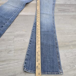 7 For All Mankind A-Pocket Bootcut Jeans Women's 27 Style U130055U Y2K Vintage image 3