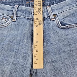 7 For All Mankind A-Pocket Bootcut Jeans Women's 27 Style U130055U Y2K Vintage image 4
