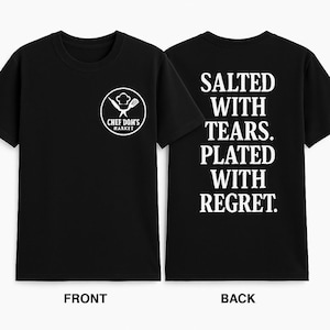 Foodie Graphic T-Shirt: Chef Dom&#39;s Market Culinary Streetwear