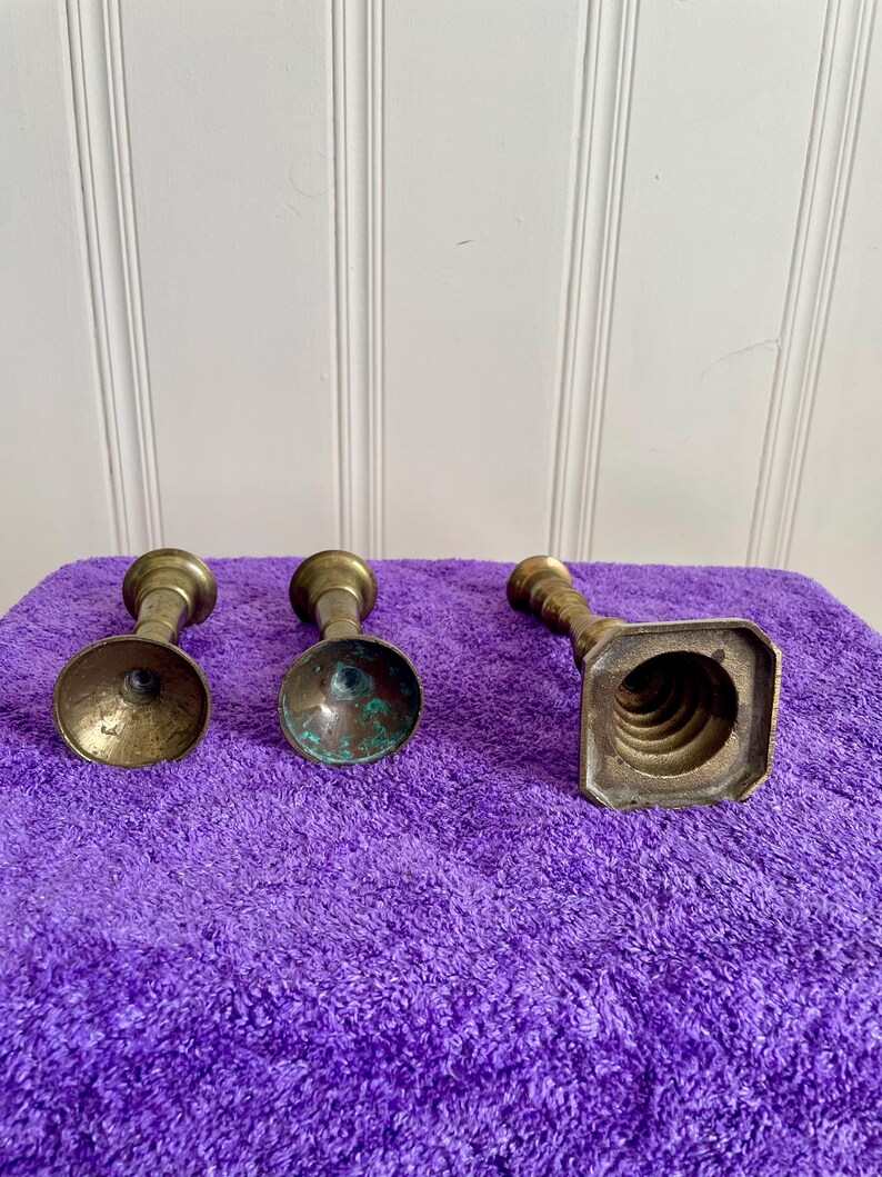 Vintage Brass Candlesticks image 18