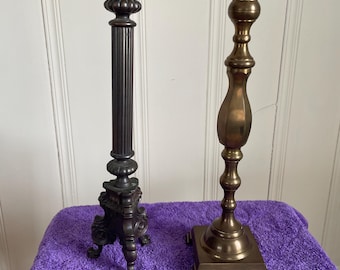 Tall Vintage Candlesticks
