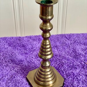 Vintage Brass Candlesticks O