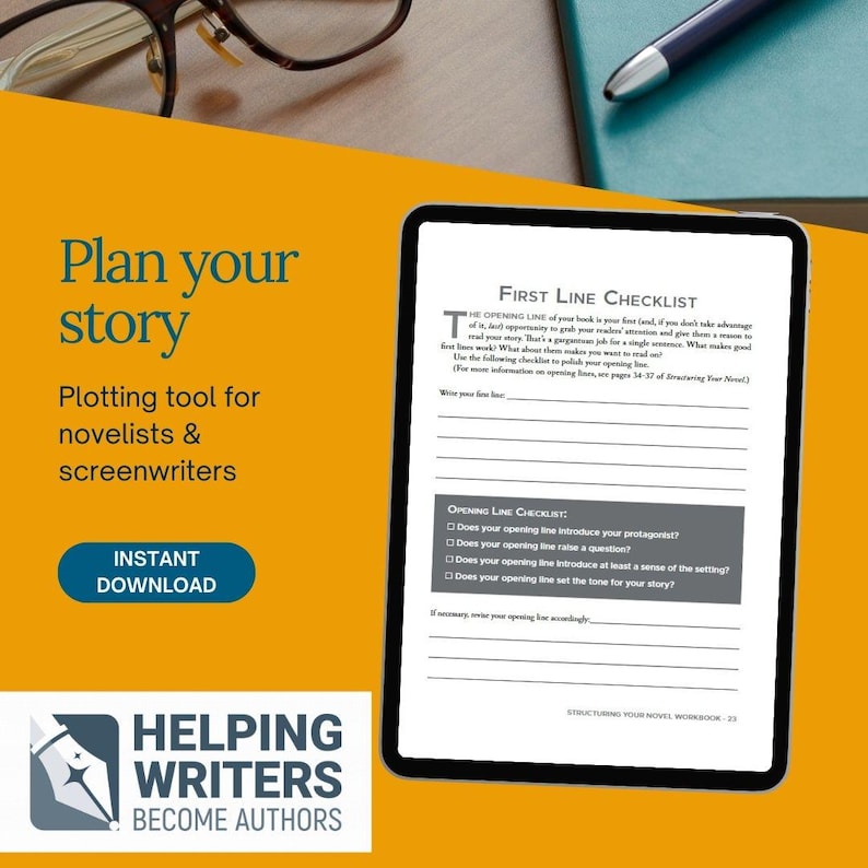 Interactive Novel Plotting Workbook: Story Structure Guide (PDF) - Etsy