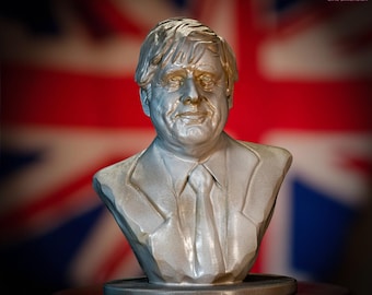 Busto de Boris Johnson
