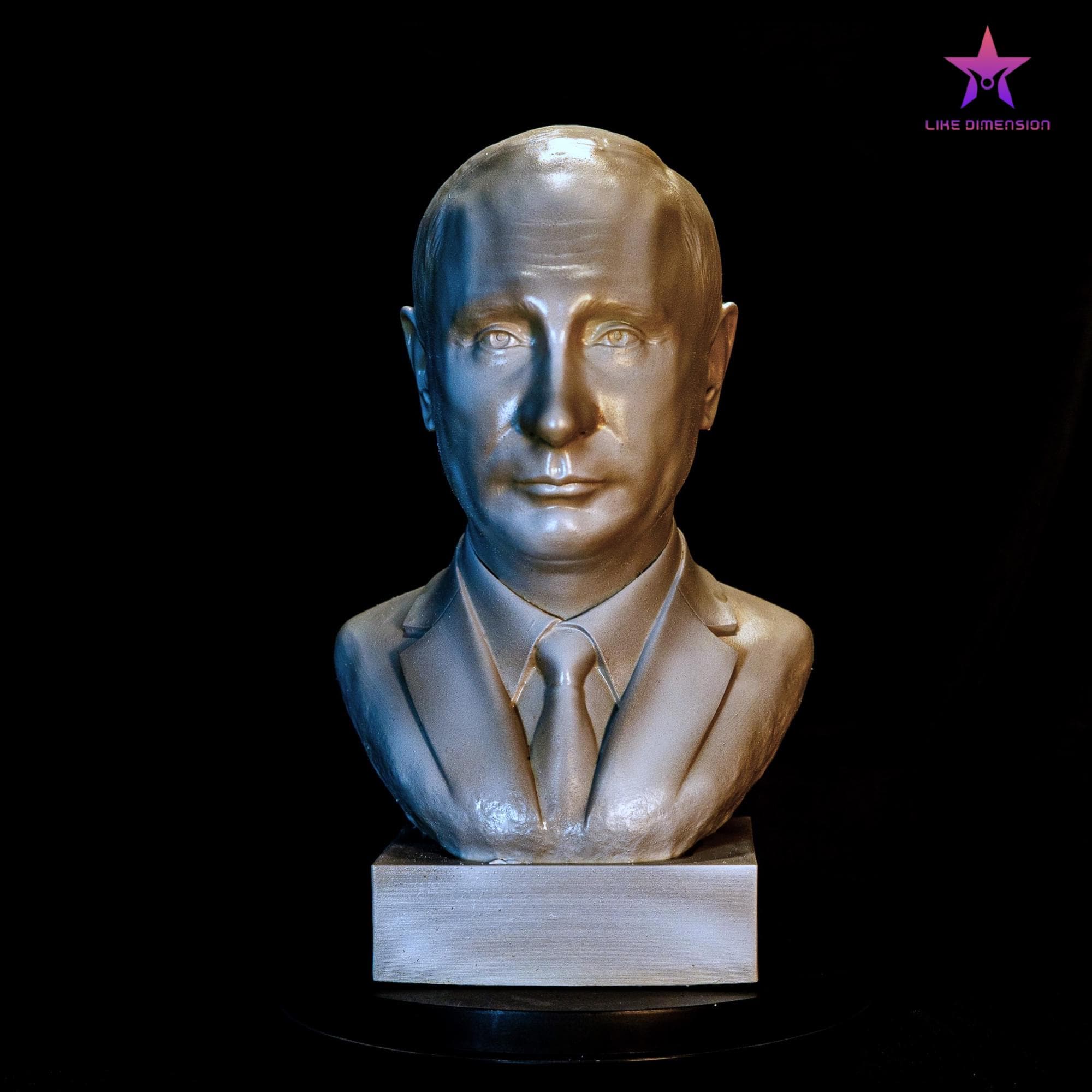 プーチン銅像　【大】　胸像　26センチ ウラジミール・プーチンの胸像 - Etsy 日本