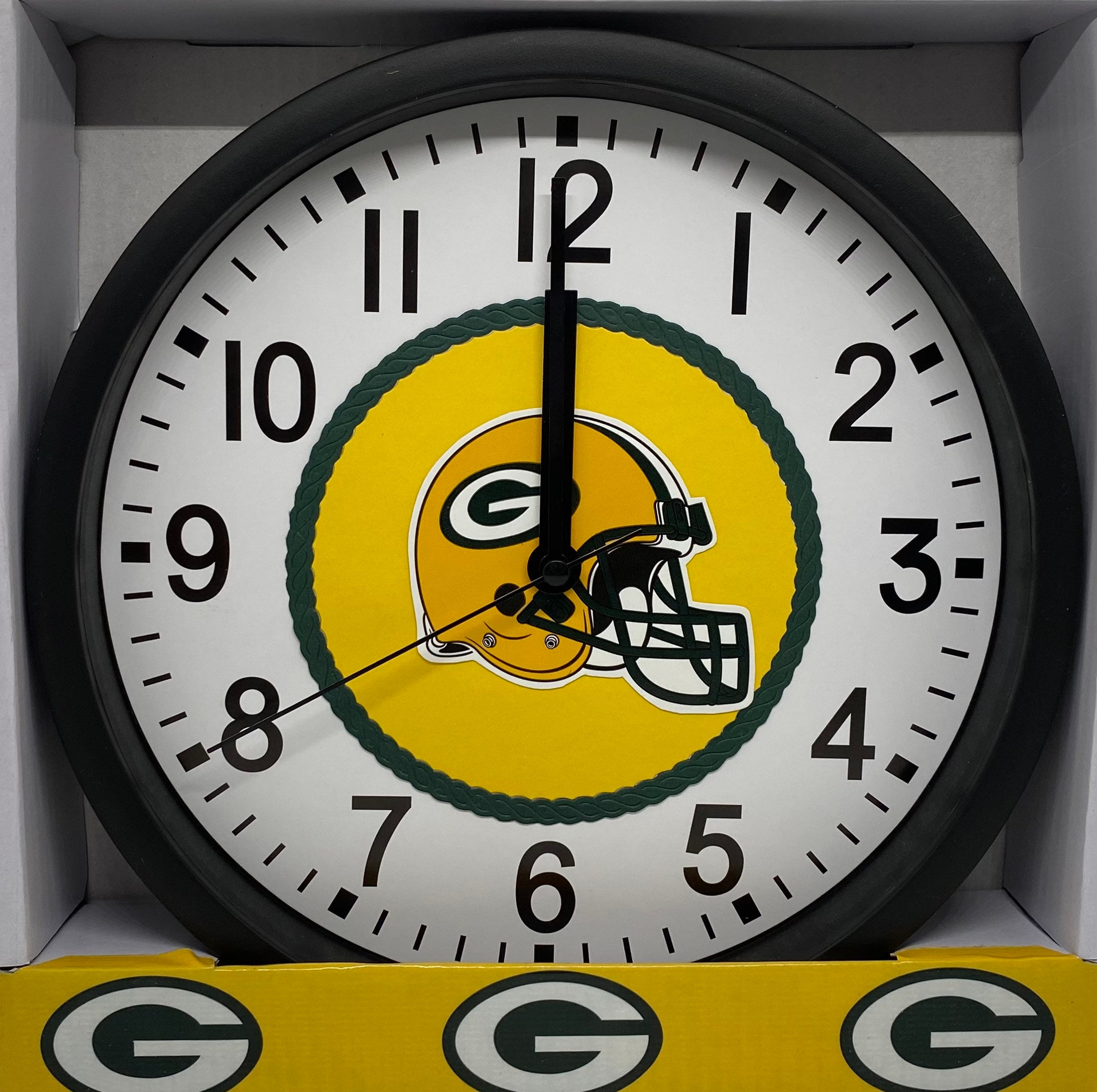 Green Bay Packers wall clock Etsy